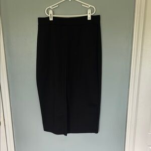 Rachel Black Midi Pencil Skirt for Work